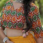 17690420092023 Yellow Rayon Navratri Chaniya Choli 1