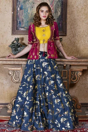 Fancy Lehenga Choli Collection with Koti Style - Buyon