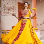 Yellow Mirror Work Chaniya Choli: Latest Trendsetter - BUYON