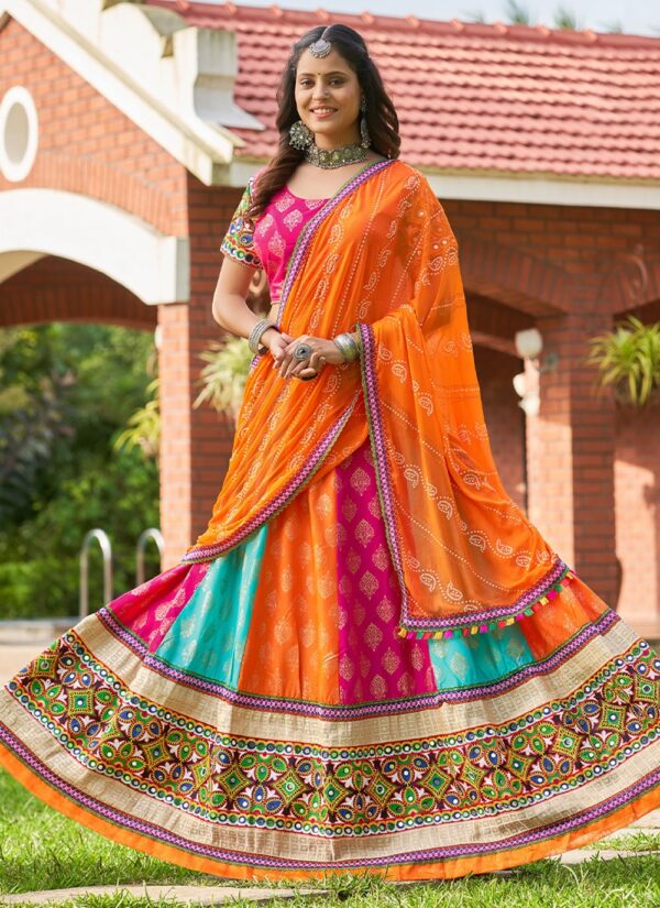 multi colour sangeet cotton lehenga choli 29645 1000x1375 1