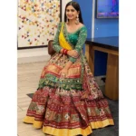 multicolor butter silk digital printed mirror work navratri festival lehenga choli 9553 1200x1200h