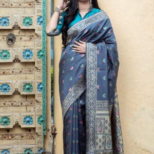 Designer Banarsi Weaving Silk Exclusive Saree - BUYON