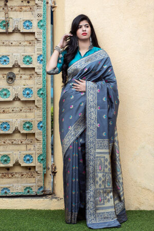 Designer Banarsi Weaving Silk Exclusive Saree - BUYON