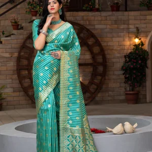 Designer Banarasi Weaving Silk Exclusive Saree - BUYON