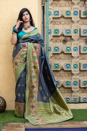 Banarasi Silk Party Wear Saree - BUYON