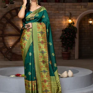 Banarasi Silk Party Wear Saree - BUYON