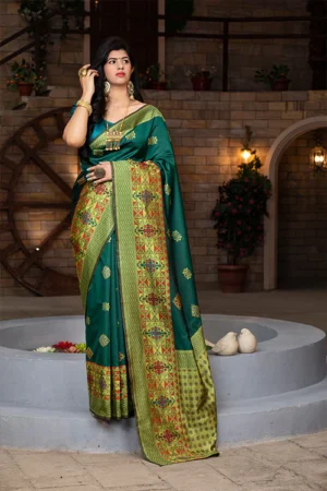 Banarasi Silk Party Wear Saree - BUYON