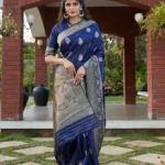 Beautiful Designer Banarasi Weaving Silk Exclusive Saree