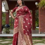 Beautiful Designer Banarasi Weaving Silk Exclusive Saree