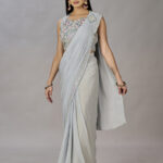 Georgette Fabric With Exquisite Embroidery Saree - BUYON