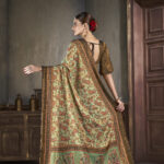 Premium Silk Jacquard Zari Saree Set - BUYON