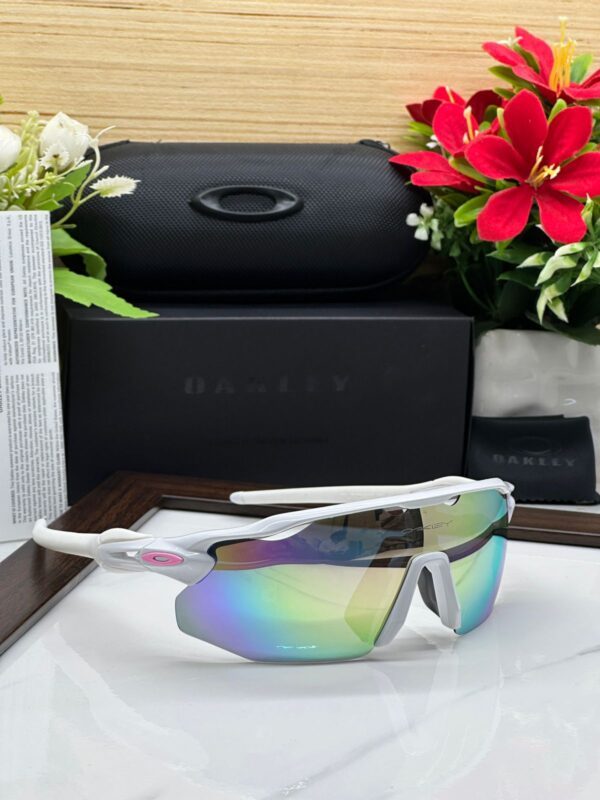 Oakley Sports Sunglasses (White) For Men - BUYON