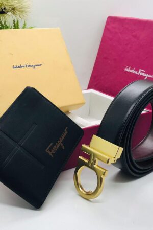 Salvatore Ferragamo Reversible Belt with Wallet - BUYON