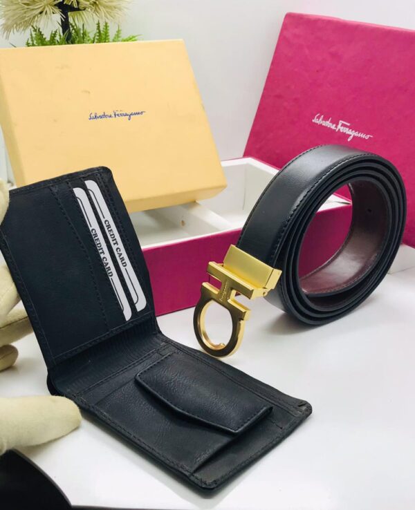 Salvatore Ferragamo Reversible Belt with Wallet - BUYON