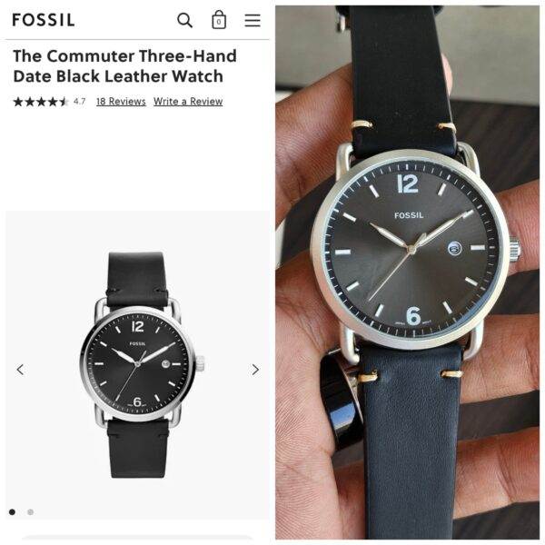 Fossil FS5406 The Commuter Analog Watch for Men