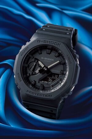 Casio G-Shock GA 2100 Unisex Watch – Full Black Japan Edition