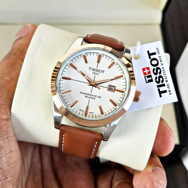 Tissot T-Classic Gentleman Powermatic 80 Silicium – Elegant Daily Accessory