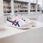 Onitsuka Tiger Tokuten White Blue Red Slip On for Men