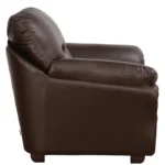 adalia 1 seater sofa in brown colour casacraft by pepperfry adalia 1 seater sofa in brown colour lkfcwr