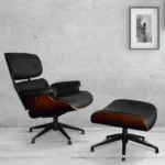 david browne revolving lounge chair foot stool in black colour by furnitech david browne revolving 3mumda