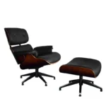 david browne revolving lounge chair foot stool in black colour by furnitech david browne revolving wt1sag