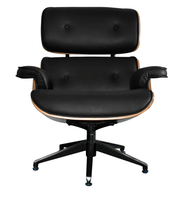 david browne revolving lounge chair foot stool in black colour by furnitech david browne revolving z6nyu5