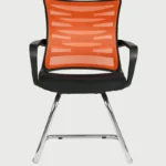 helix medium back visitor chair in black orange by chairwale helix medium back visitor chair in blac f1copn