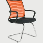 helix medium back visitor chair in black orange by chairwale helix medium back visitor chair in blac frt2zb