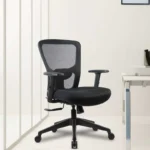 jupiter go mid back ergonomic chair in black colour by green soul jupiter go mid back ergonomic chai 1nofub