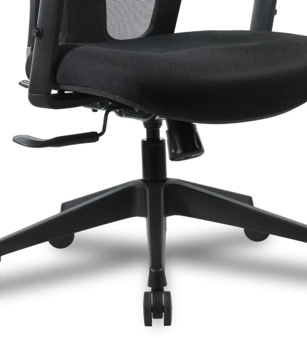 jupiter go mid back ergonomic chair in black colour by green soul jupiter go mid back ergonomic chai 9pkfbj