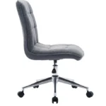 porthos home lada adjustable swivel office chair in grey colour by finch fox porthos home lada adjus qpns13