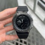 Casio G Shock GM2100 Watch for Men Black 5