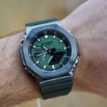 Casio G Shock GM2100 Watch for Men Green 2