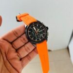 HUGO BOSS Analog Rubber Band Watch