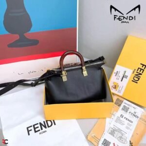 Fendi By The Way Mini Sling Bag (Black)