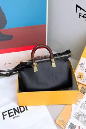 Fendi By The Way Mini Sling Bag (Black)