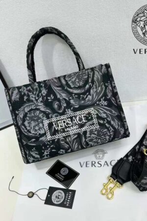 Versace Barocco Athena Small Tote Bag