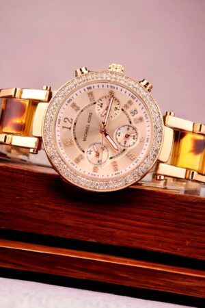 Michael Kors MK5538 Rosegold Chronograph Girls Watch