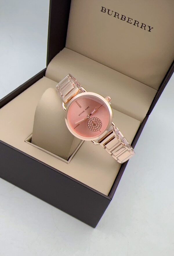 Michael Kors Lennox Watch | Rose Gold MK Dial