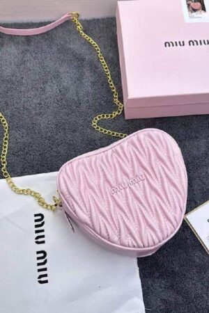 MIU MIU Side Sling Bag (Pink)