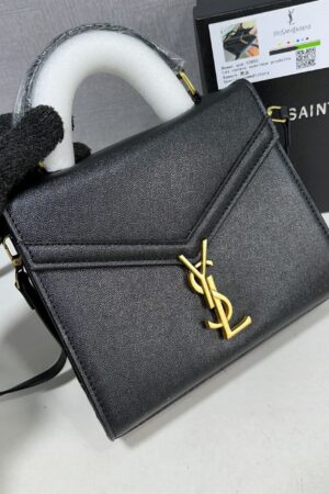 YSL Cassandra Shoulder Bag (Black)