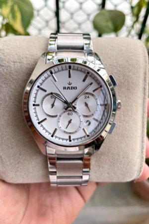 Rado HyperChrome Chronograph Watch – Full Silver Collection