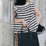 Louis Vuitton On The Go Monogram Leopard Tote Bag