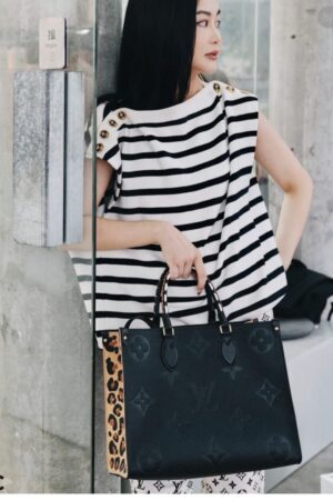 Louis Vuitton On The Go Monogram Leopard Tote Bag