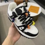 Louis Vuitton Trainer Maxi Black White