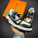 Louis Vuitton Trainer Maxi Black White