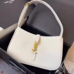 YSL Hobo Shoulder Bag (White)