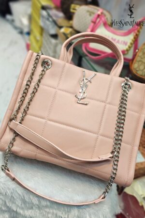 1st Copy Versace Bags - Premium Patent Leather Pink Bag