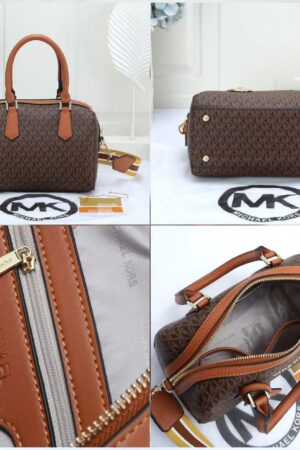 First Copy Bag - Michael Kors MK Boston Sling Brown Hand Bag