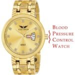 buy posh lois caron mens analog watch biomagnetic blood pressure control 2